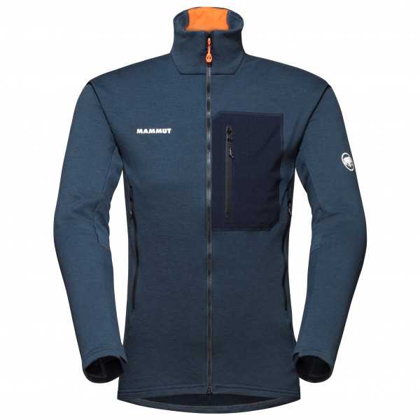 Image of Mammut - Eiswand Guide Midlayer Jacket - Fleecejacke Gr L;M;S;XL;XXL blau bei Bergfreunde.ch - der Outdoor Shop