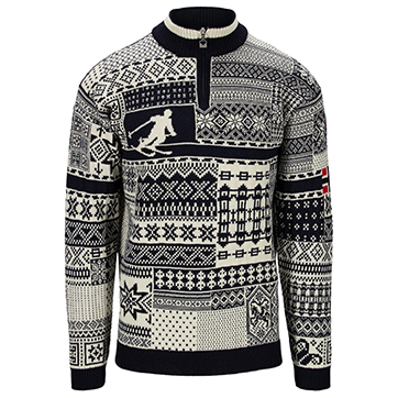 Image of Dale of Norway - Ol History Sweater - Wollpullover Gr S grau