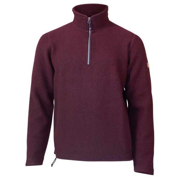 Image of Ivanhoe of Sweden - Brodal Half Zip - Wollpullover Gr L lila