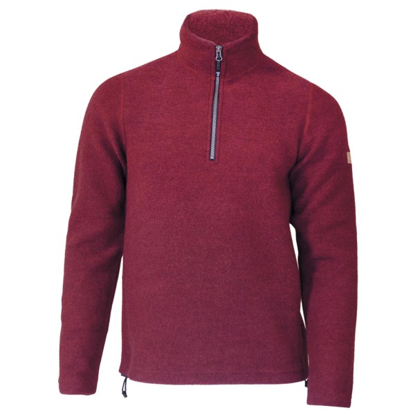 Ivanhoe of Sweden Brodal Half Zip Wollen trui Rood