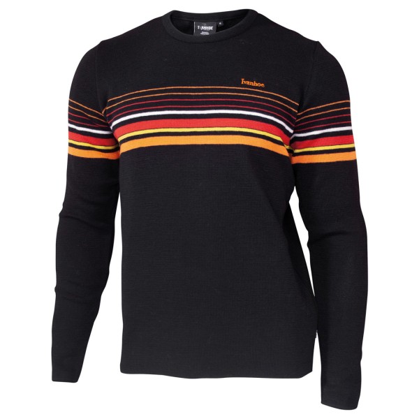 Image of Ivanhoe of Sweden - Retro-Hang Loose - Wollpullover Gr L schwarz