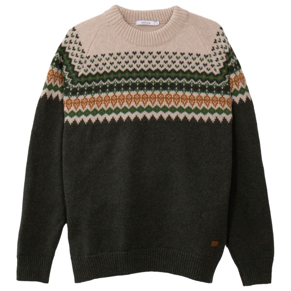 Sätila Sarek Sweater Wollen trui Zwart