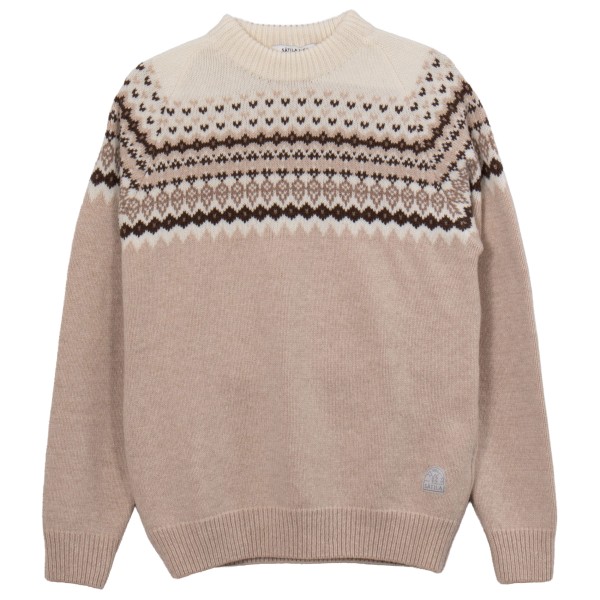 Sätila Sarek Sweater Wollen trui Bruin