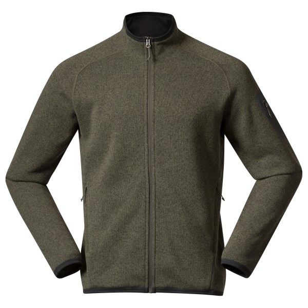 Image of Bergans - Kamphaug Knitted Jacket - Fleecejacke Gr L;M;S;XL;XXL blau;grau bei Bergfreunde.ch - der Outdoor Shop
