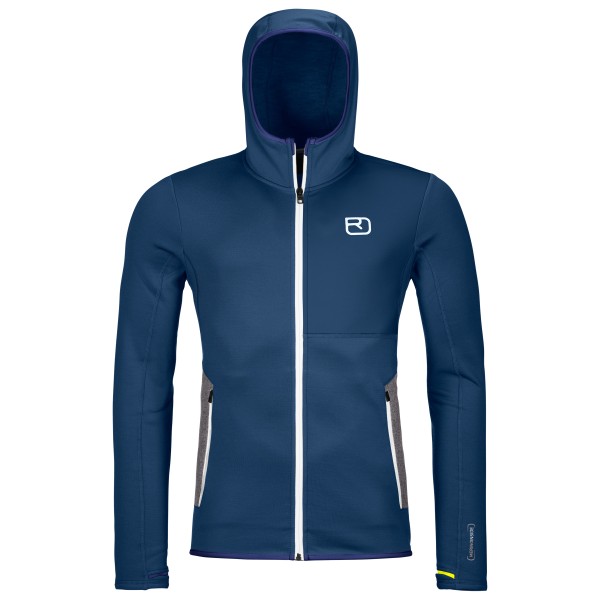 Image of Ortovox - Fleece Hoody - Merinojacke Gr L blau