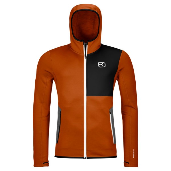 Image of Ortovox - Fleece Hoody - Merinojacke Gr L rot