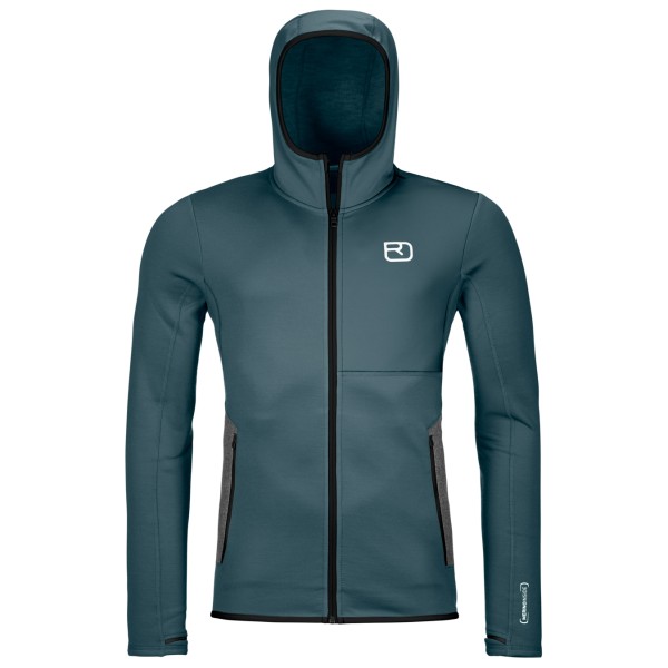 Ortovox Fleece Hoody Fleecevest Blauw