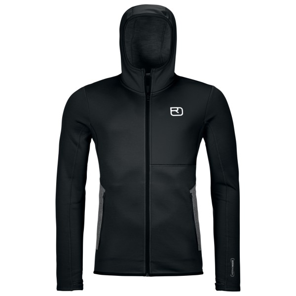 Ortovox Fleece Hoody Fleecevest Zwart