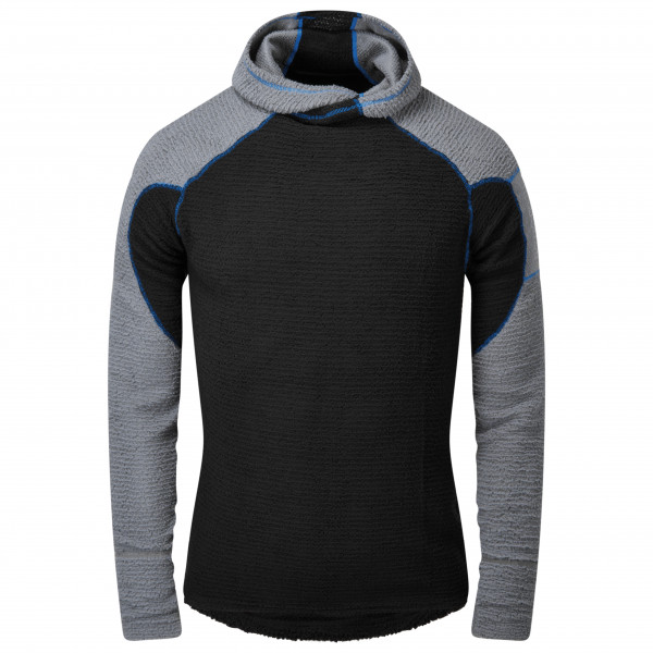 Image of OMM - Core + Hoodie - Fleecepullover Gr M;S blau;schwarz