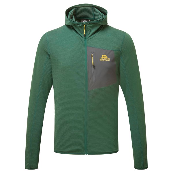 Mountain Equipment Lumiko Hooded Jacket Fleecejacke Men (Größe XXL |grün)