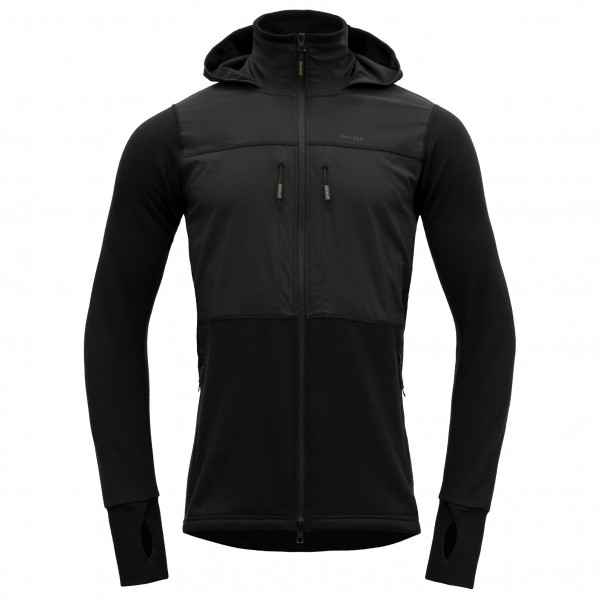 Image of Devold - Herøy Hybrid Merino Jacket - Merinojacke Gr L schwarz