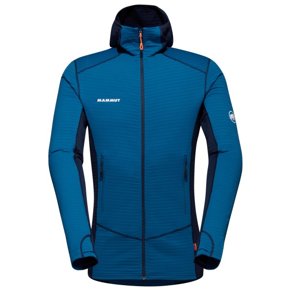 Image of Mammut - Taiss Light Midlayer Hooded Jacket - Fleecejacke Gr 3XL;L;M;S;XL;XXL blau;schwarz