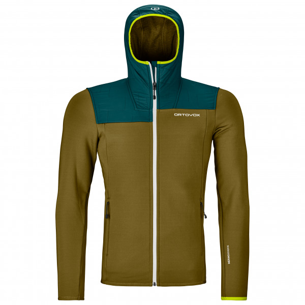 Image of Ortovox - Fleece Plus Hoody - Softshelljacke Gr L;M;S;XL;XXL blau;oliv;rot