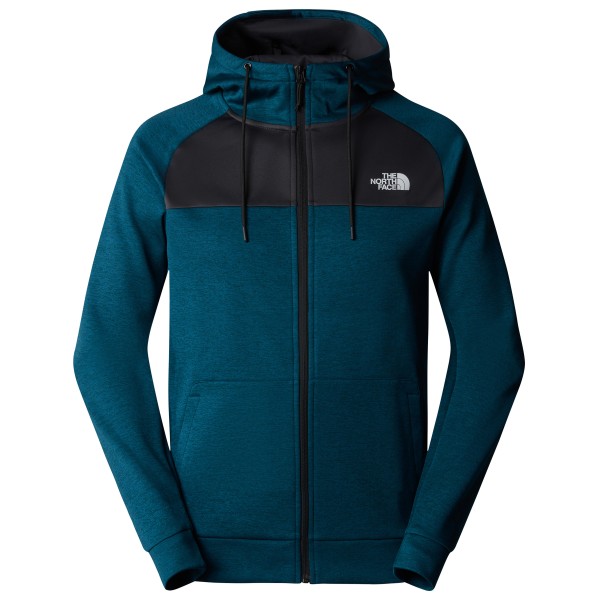 Image of The North Face - Reaxion Fleece Fullzip Hoodie - Fleecejacke Gr L blau