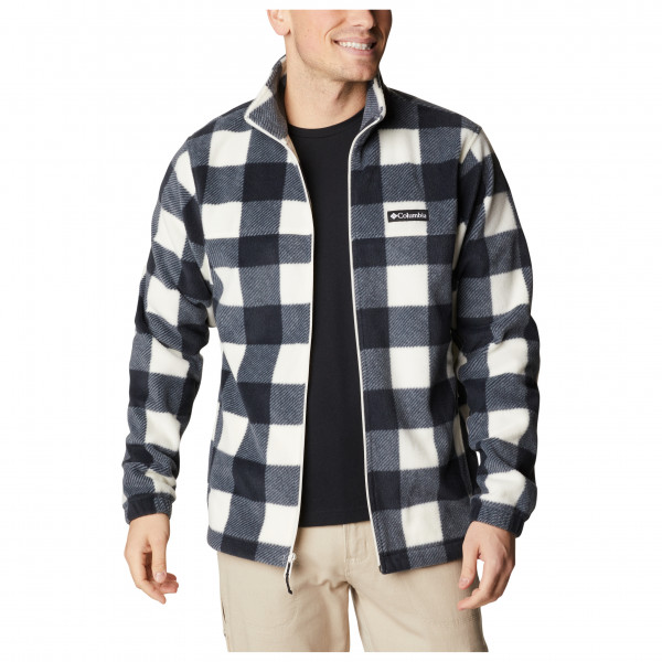 Image of Columbia - Steens Mountain Printed Jacket - Fleecejacke Gr L grau