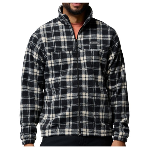 Columbia - Steens Mountain Printed Jacket - Fleecejacke Gr S schwarz/grau