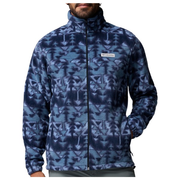 Columbia Steens Mountain Printed Jacket Fleecevest Blauw