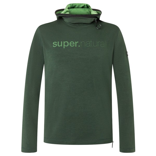 super.natural Alpine Hooded II Hoodie Groen