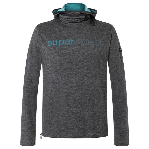 super.natural Alpine Hooded II Hoodie Grijs