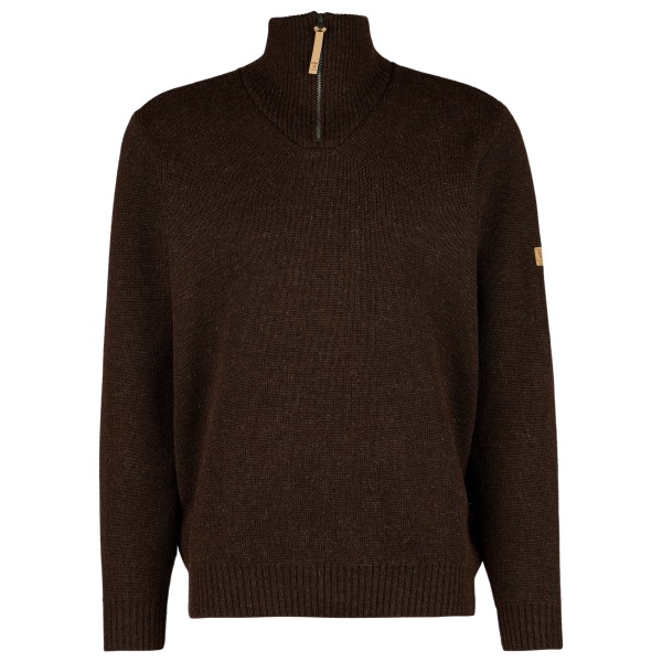 Image of Ivanhoe of Sweden - NLS Elm Half Zip - Wollpullover Gr L;M;S;XL;XXL braun/grau;grau/beige;schwarz/braun