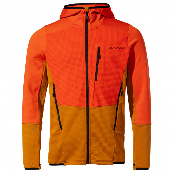 Image of Vaude - Monviso Hooded Grid Fleece Jacket - Fleecejacke Gr L rot bei Bergfreunde.ch - der Outdoor Shop