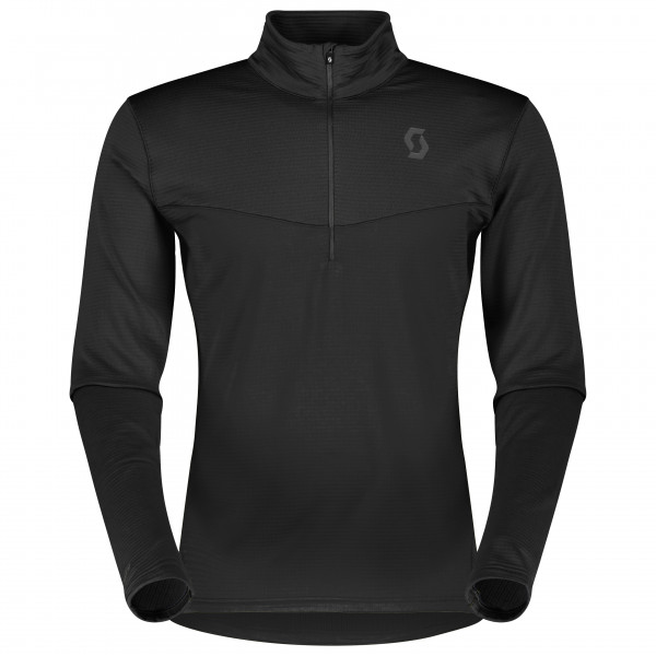 Scott Pullover Defined Light Fleecetrui Zwart