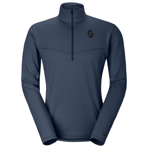 Scott Pullover Defined Light Fleecetrui Blauw