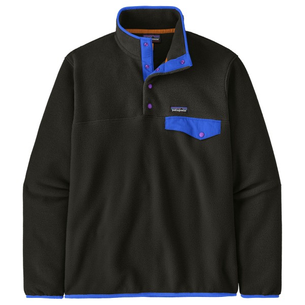 Patagonia Lightweight Synch Snap-T P/O Fleecetrui Zwart