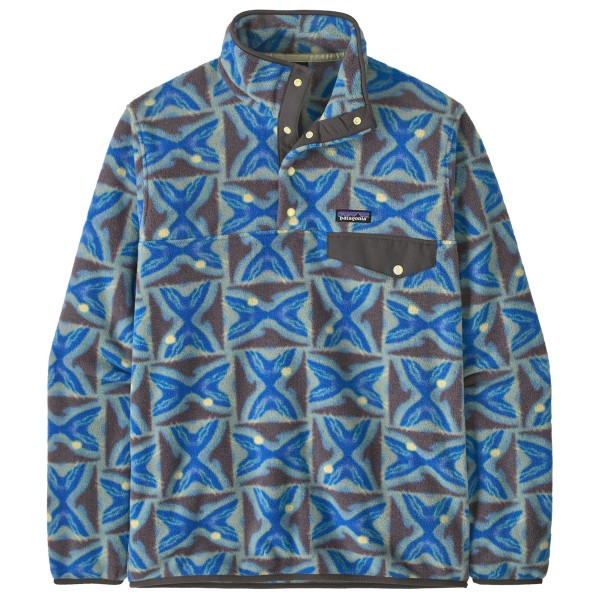Patagonia - Lightweight Synch Snap-T P/O - Fleecepullover Gr L blau
