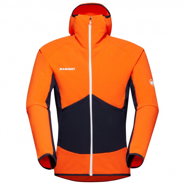 Image of Mammut - Eiger Speed ML Hybrid Hooded Jacket - Fleecejacke Gr L;M;S;XL;XXL blau;orange