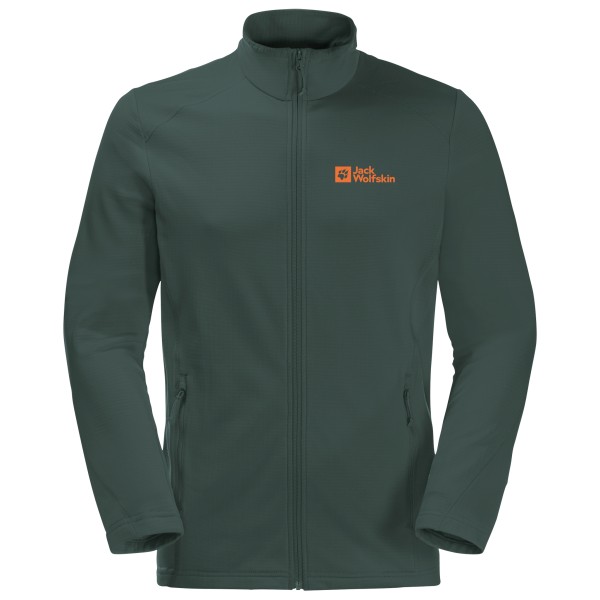 Image of Jack Wolfskin - Kolbenberg Full Zip - Fleecejacke Gr 3XL;L;M;S;XL;XXL braun;grün;oliv/türkis;schwarz/grau