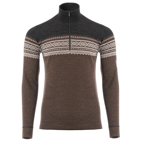 Image of Aclima - Designwool Marius Mockneck - Merinopullover Gr M braun