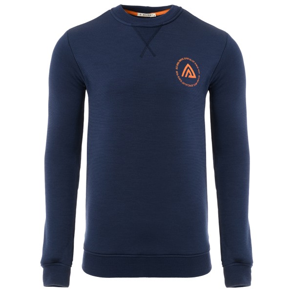 Image of Aclima - Fleecewool V2 Crewneck - Fleecepullover Gr L;M;S;XL blau