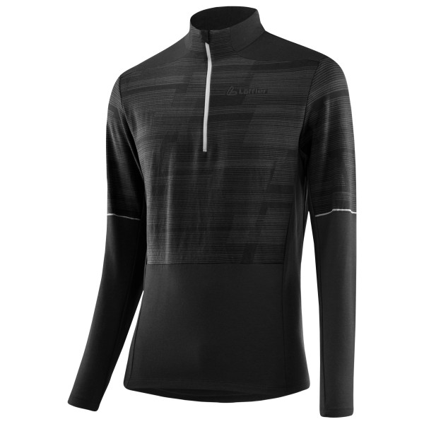 Image of Löffler - Midlayer Hywa Transtex - Fleecepullover Gr 46 schwarz