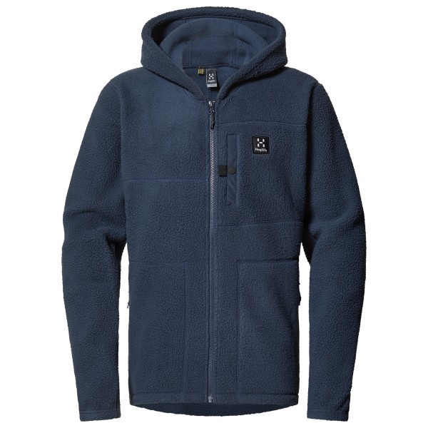 Image of Haglöfs - Malung Pile Hood - Fleecejacke Gr M blau