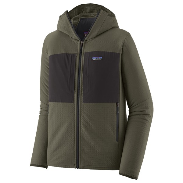 Image of Patagonia - R2 Techface Hoody - Fleecejacke Gr L braun