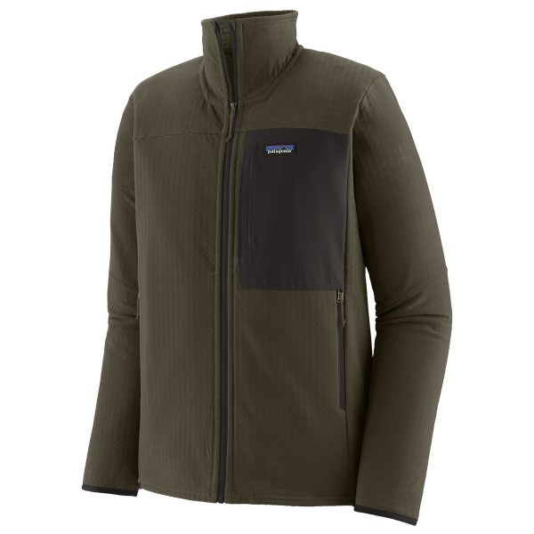 Image of Patagonia - R2 Techface Jacket - Fleecejacke Gr L oliv