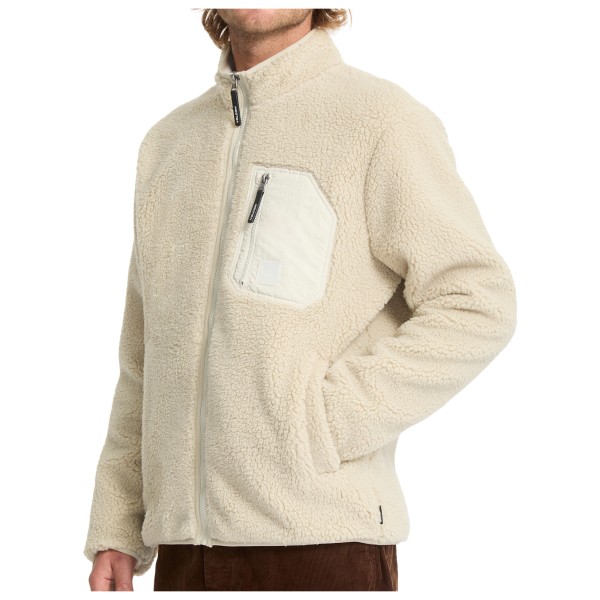 Volcom Muzzer Fuzzar Zip Fleecevest Beige