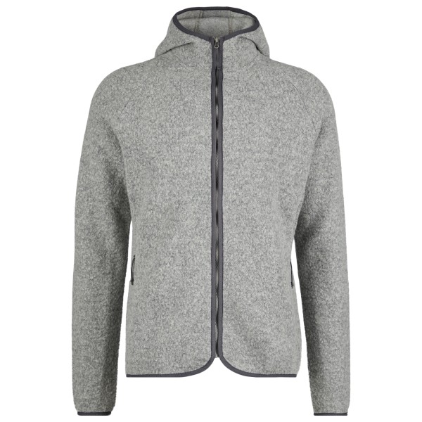 Image of Stoic - Merino Pile Fleece AcksiSt. Hoody - Merinojacke Gr M;S grau;schwarz