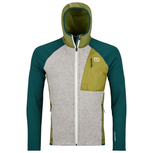 Image of Ortovox - Fleece Grid Plus Classic Knit Hoody - Fleecejacke Gr L bunt