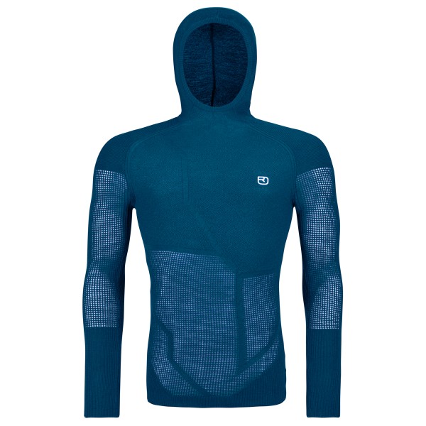 Image of Ortovox - Merino Thermovent Hoody - Merinopullover Gr L blau