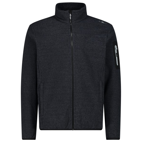 Image of CMP - Jacket Jacquard Knitted 38H2237 - Fleecejacke Gr 58 schwarz