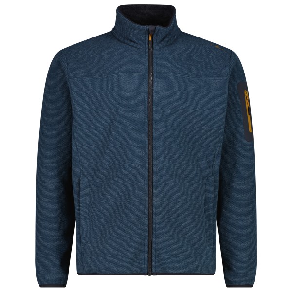 CMP Jacket Jacquard Knitted 38H2237 Fleecevest Blauw