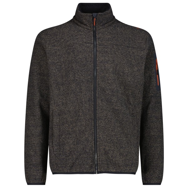 CMP Jacket Jacquard Knitted 38H2237 Fleecevest Zwart