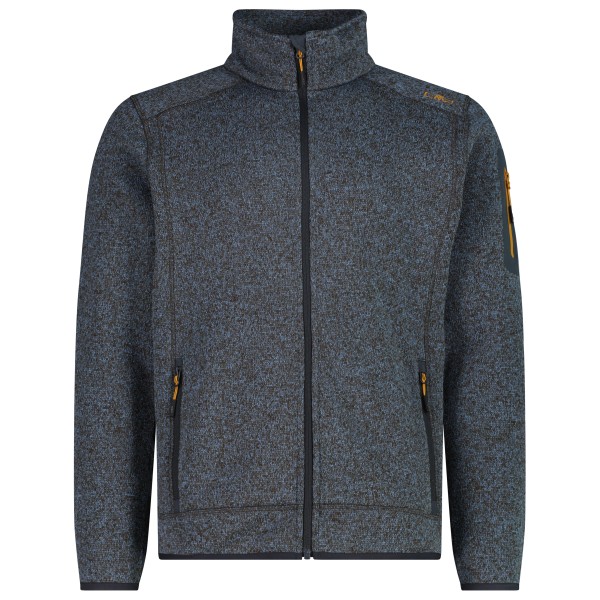 CMP Jacket Jacquard Knitted 3H60747N Fleecevest Blauw