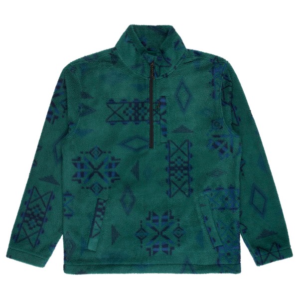 Billabong Boundary Mock Neck Fleecetrui Blauw