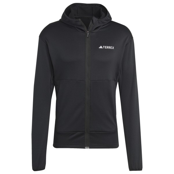 Image of adidas Terrex - Terrex Xperior Light Fleece Hooded Jacket - Fleecejacke Gr M;XL;XXL blau;grau;grün