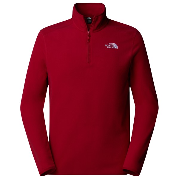 Image of The North Face - 100 Glacier 1/4 Zip - Fleecepullover Gr L rot