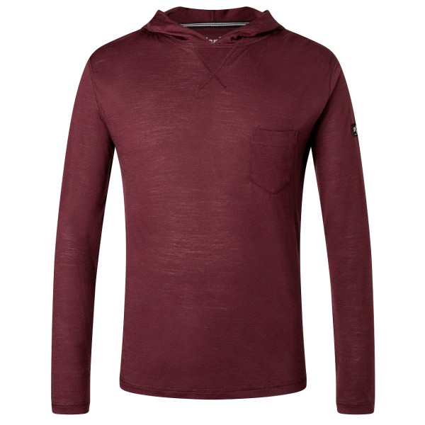 super.natural - Light Hoodie - Merinohoodie Gr 46 - S;48/50 - M;52 - L;54 - XL blau