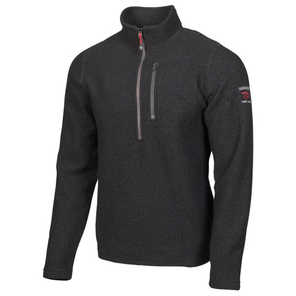 Image of Ivanhoe of Sweden - Trille Half Zip - Wollpullover Gr L;M;S;XL;XXL grau;schwarz